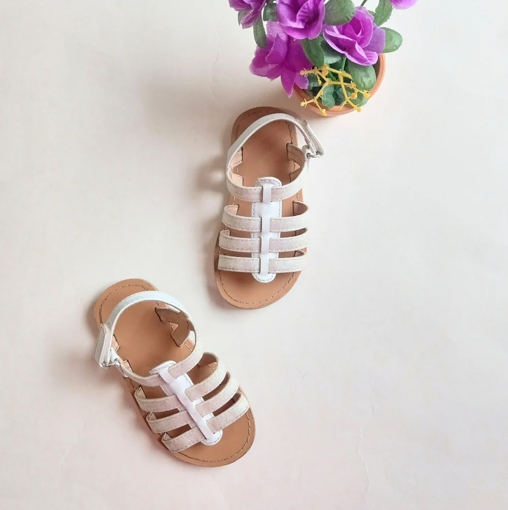 Gladiator Sparkle Little Girls Sandals